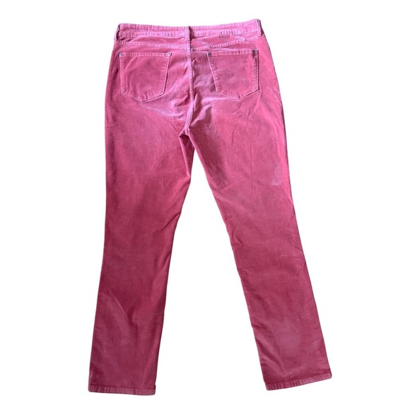 NYDJ Skinny Corduroy Pants Coral Pink Women Size 16 skinny - Picture 5 of 8
